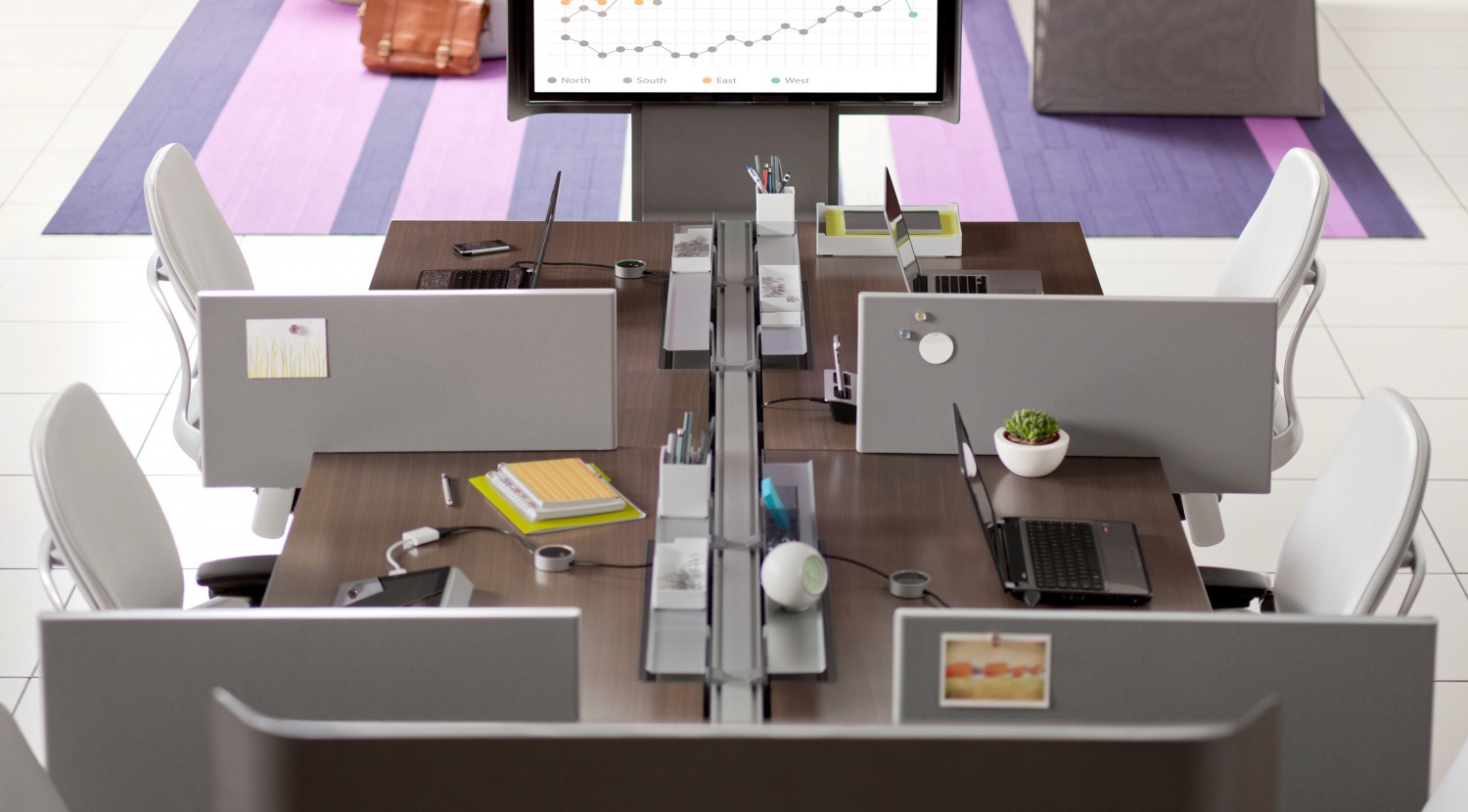 Divisio desk top screen for privacy