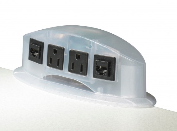 Power/ Data C-Clamp by Steelcase