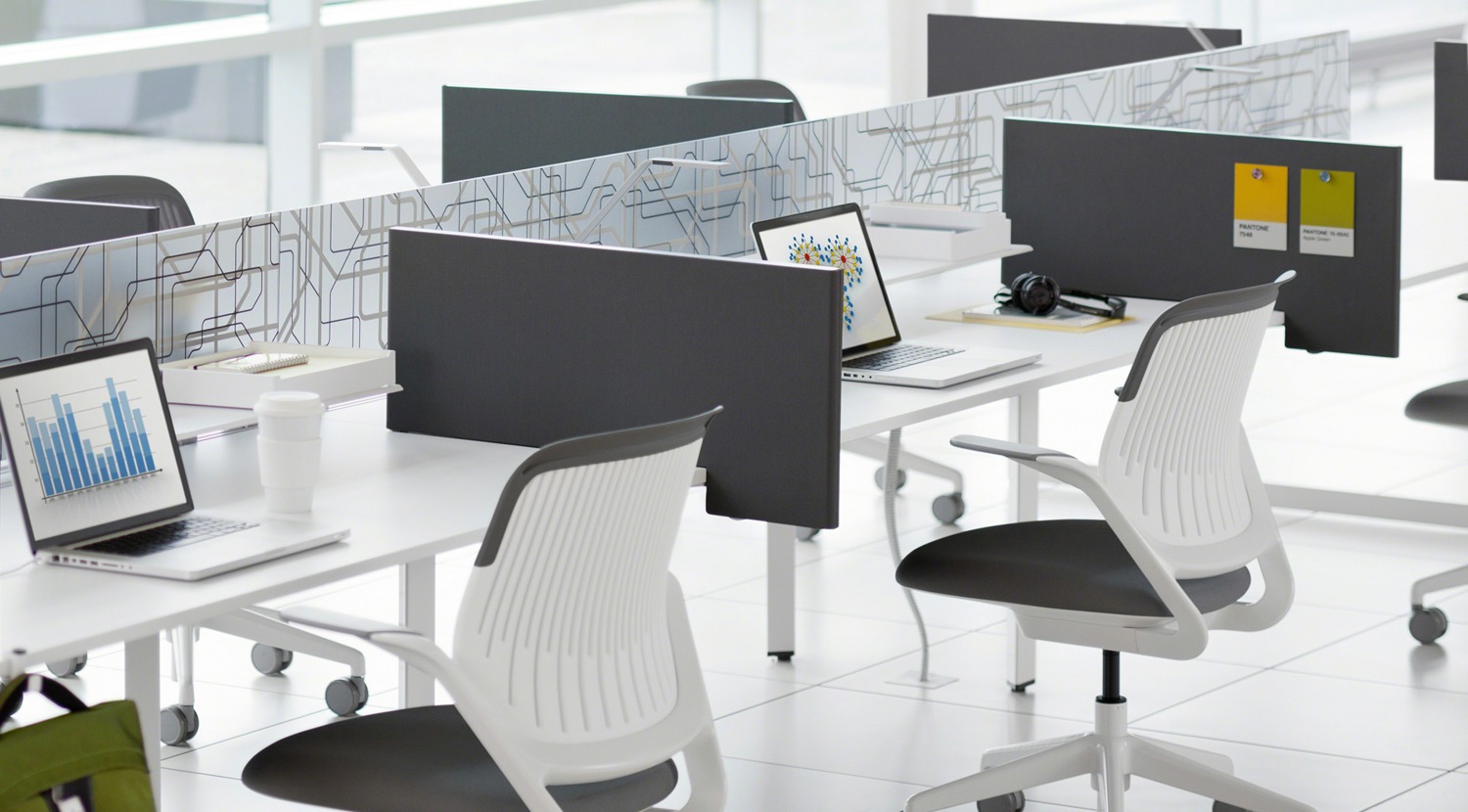 Divisio desk top screen for privacy