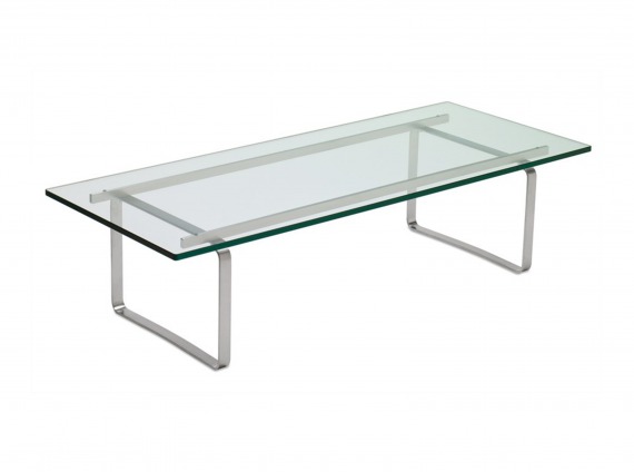 CH108 Glass Coffee Table by Coalesse a Steelcase