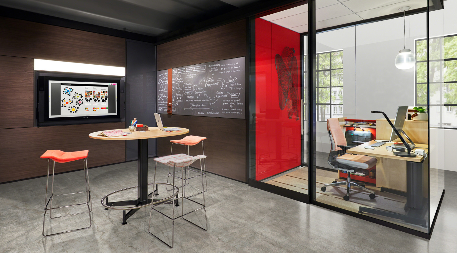 room with media:scape