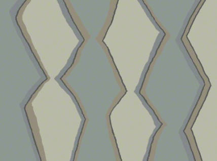 Unique geometric pattern rug in tans and gray from ARZU