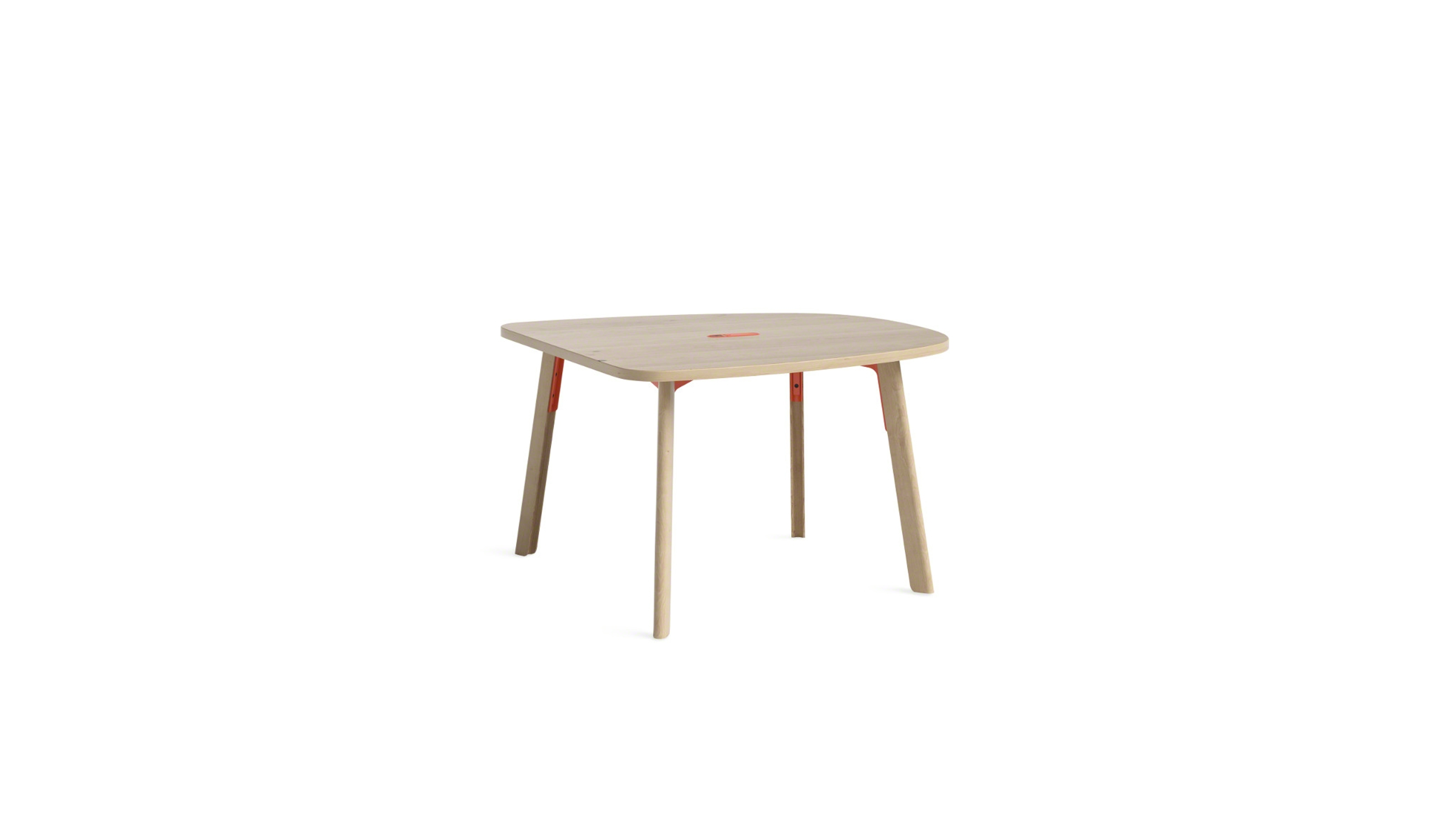 Softened Rectangle wood table small