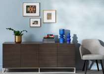 West Elm Work Greenpoint Storage in coffee