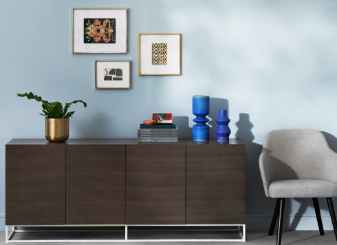 West Elm Work Greenpoint Storage in coffee