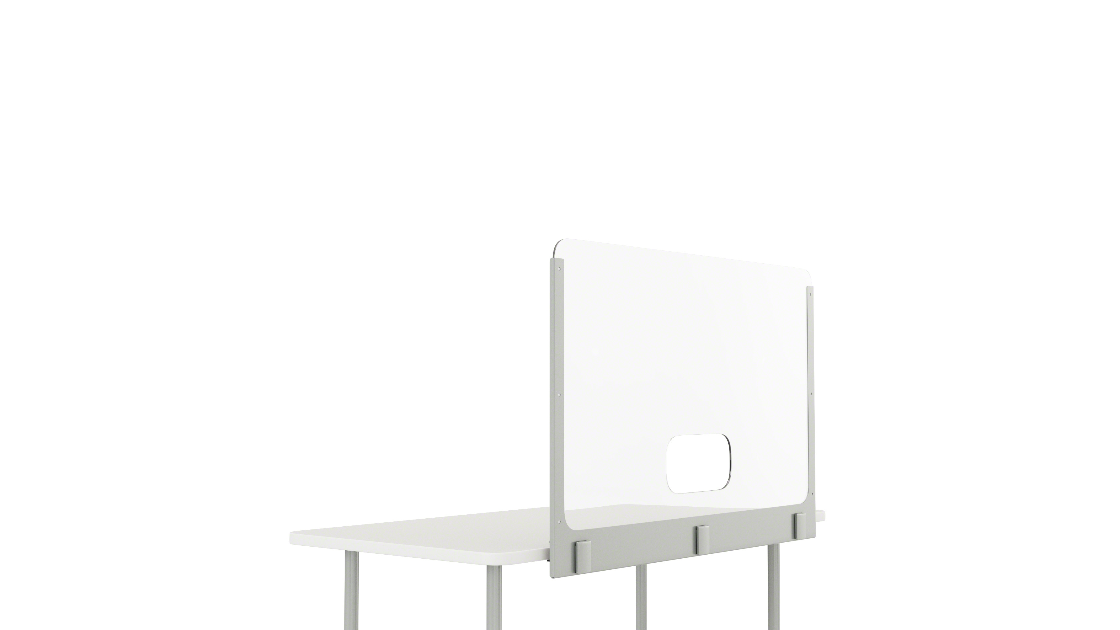 on white image of Steelcase Health Separation Screen