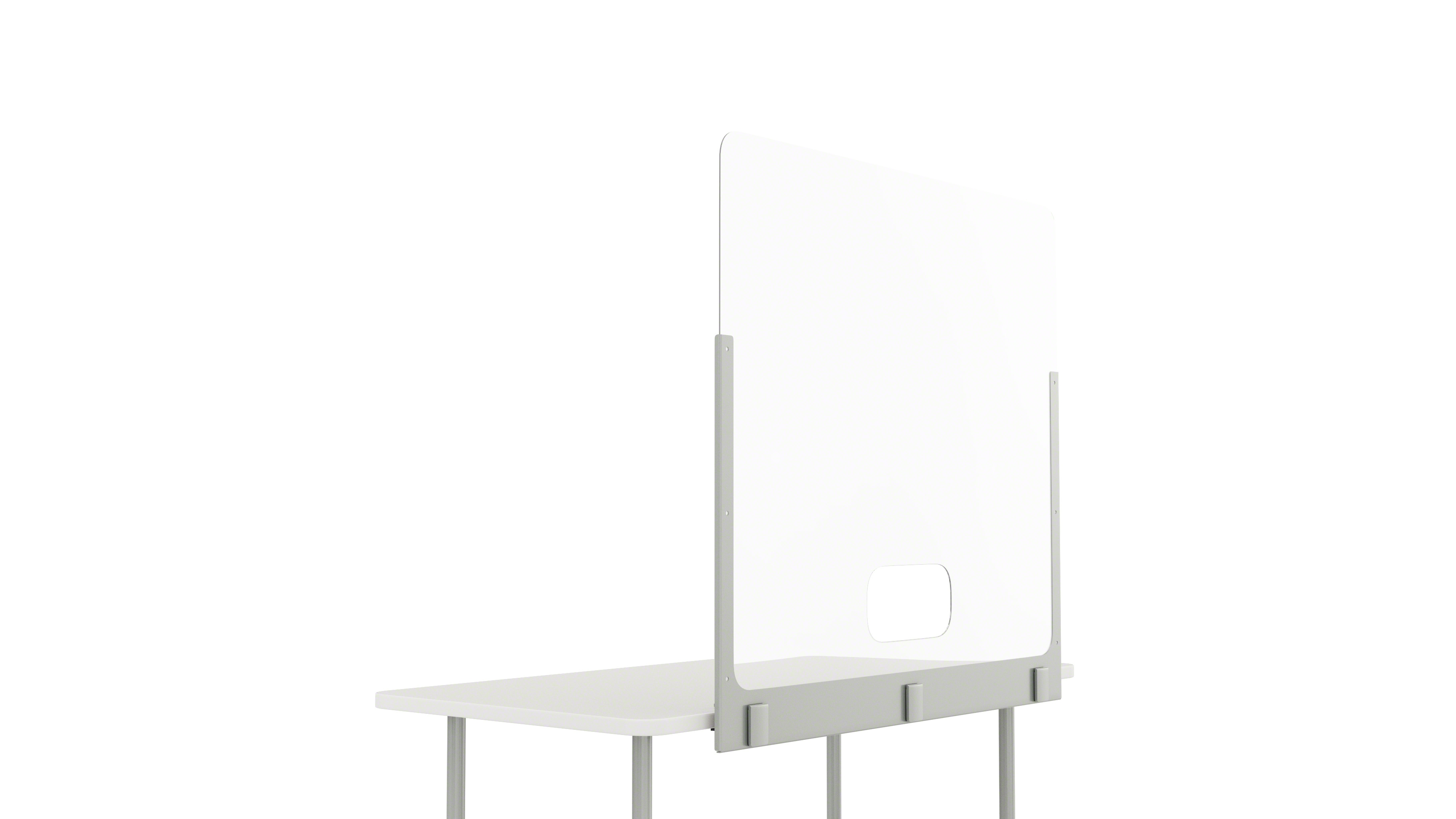 on white image of Steelcase Health Separation Screen