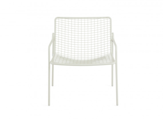 White Coalesse EMU Rio Lounge Chair on white background