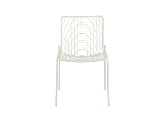 White Coalesse EMU Rio Armless Chair on white background