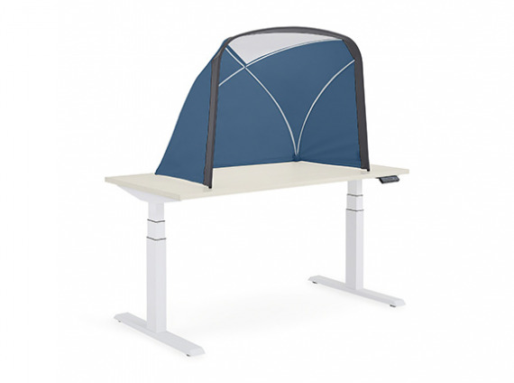 blue table tent