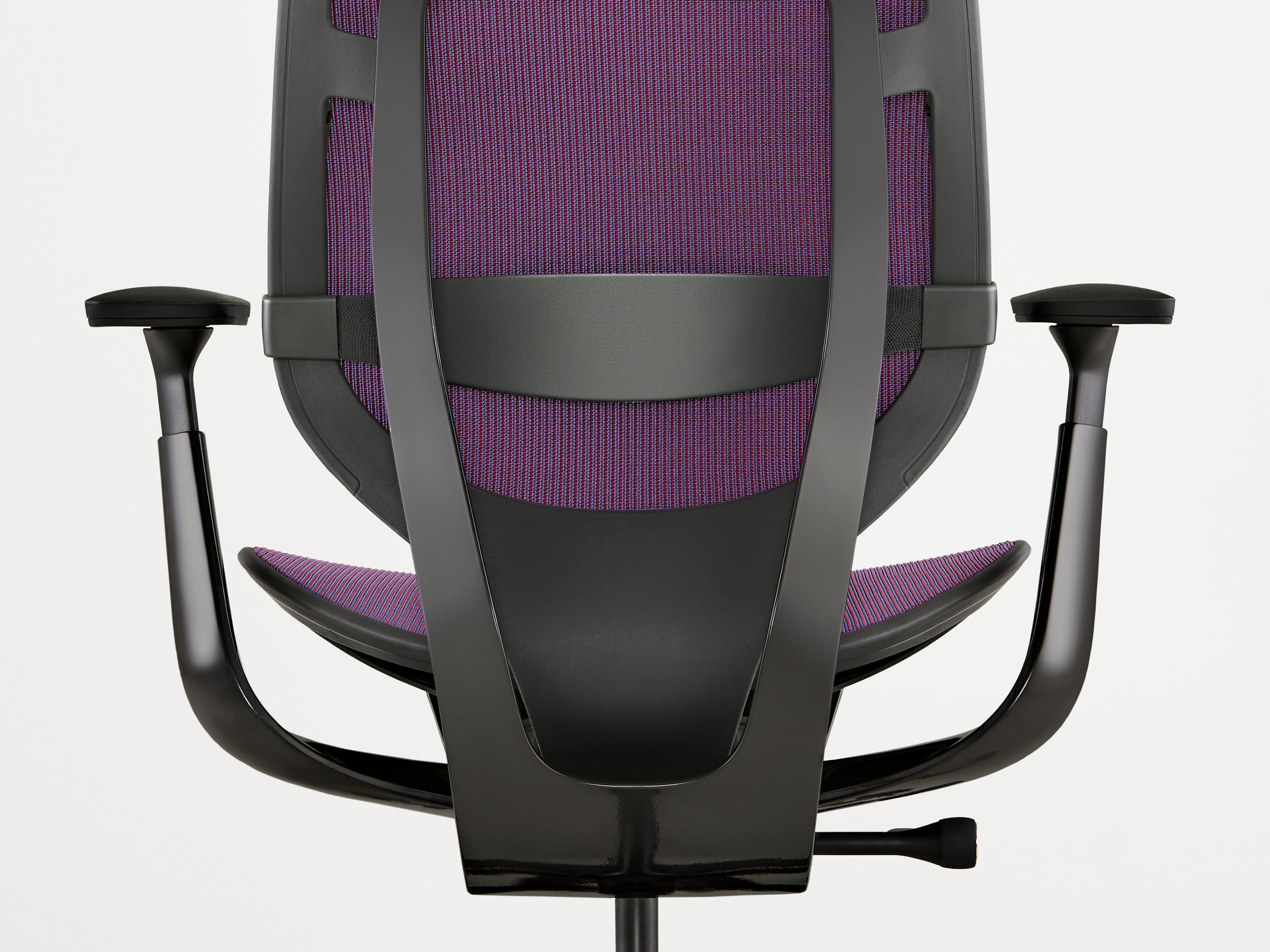 Back view of a Steelcase Karman chair