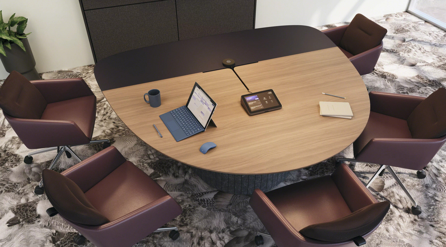 Officeworks Build Table Ocular Tables - Kyser OfficeWorks. Inc.
