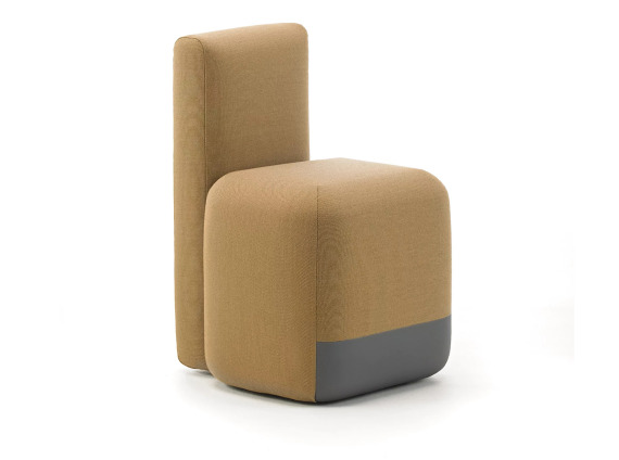 on white image of a Season Sofa in yellow color