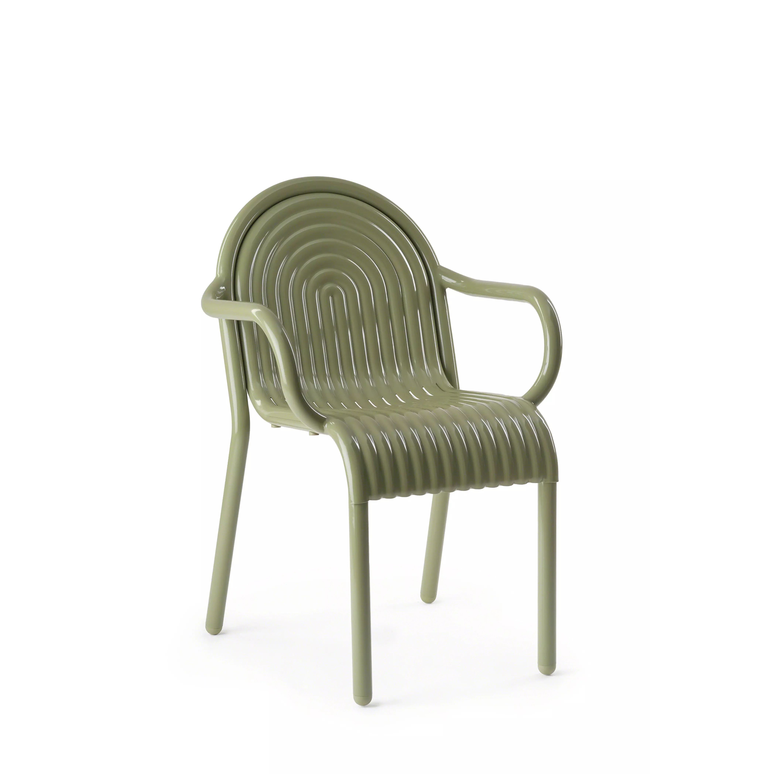 green chair